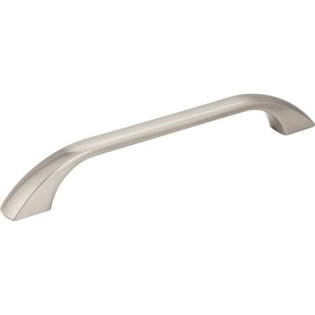 Jeffrey Alexander 160 mm Center-to-Center Satin Nickel Square Sonoma Cabinet Pull 4160SN